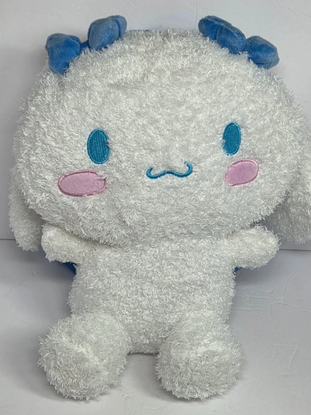 Sanrio Hello Kitty & Friends- CinnamonRoll Plush Backpack, Adjust Straps New